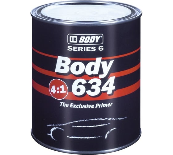 Изображение товара Грунт 634 HB BODY 4:1 черный 2,5 л 6340200003