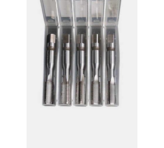 Изображение товара Метчик машинно-ручной РОСИНСТРУМЕНТ 10 х 1,5 ,1 штука для глухих отверстий, ГОСТ 3266-81 Р6М5, упаковка 5 шт: 414115UP