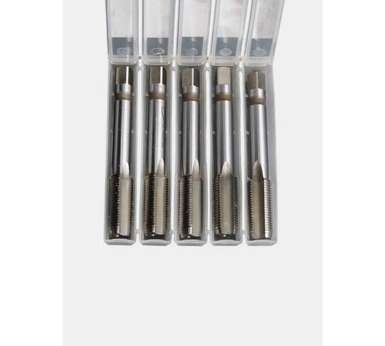 Изображение товара Метчик машинно-ручной РОСИНСТРУМЕНТ 12 х 1,25 ,1 штука для глухих отверстий, ГОСТ 3266-81 Р6М5, упаковка 5 шт: 41412125UP