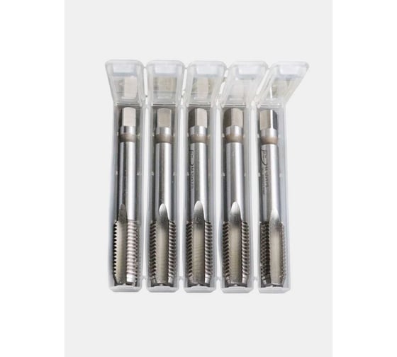 Изображение товара Метчик машинно-ручной РОСИНСТРУМЕНТ 12 х 1,75 ,1 штука для глухих отверстий, ГОСТ 3266-81 Р6М5, упаковка 5 шт: 41412175UP