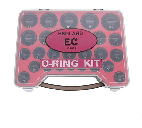 Изображение товара Набор резиновых уплотнительных колец Крал 49 размеров 675 шт (кейс) O-RING KIT 3731