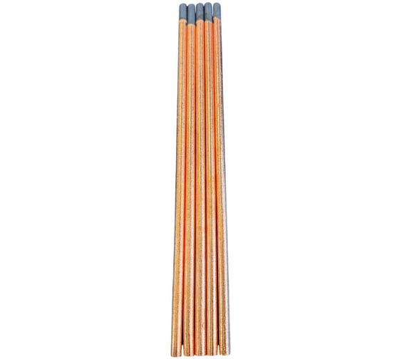 Изображение товара Электрод угольный омедненный круглый Great Wolf 8x305 мм, 5шт GWR8305