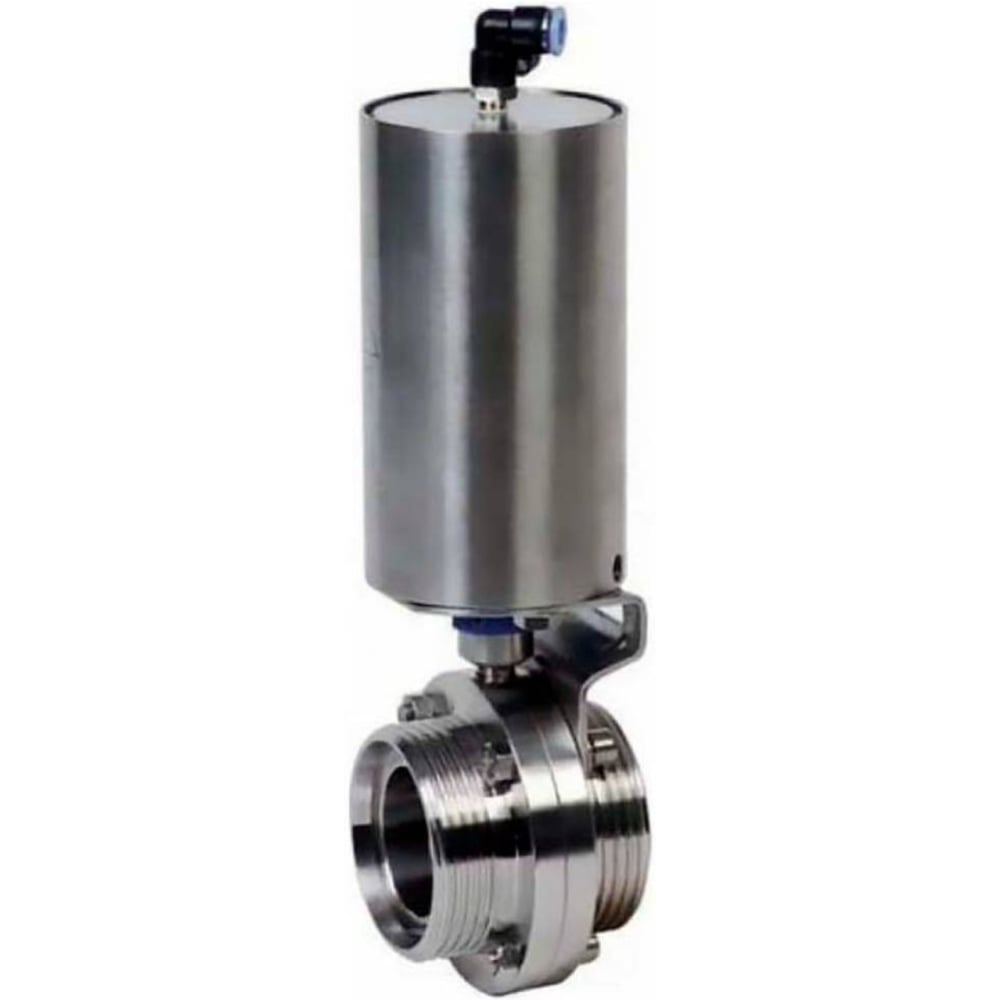 Изображение товара Затвор дисковый DN.ru 304-304-EPDM Ду40 Ру10 пневмопривод