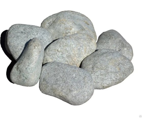 Изображение товара Камень для бани СПЕЦ Порфирит обвалованный, коробка 20 кг, фракция 70-120 мм ПРФ-АНТ
