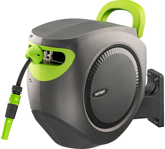 Изображение товара Катушка автоматическая со шлангом AMIGO 30м+2м Grande 79606