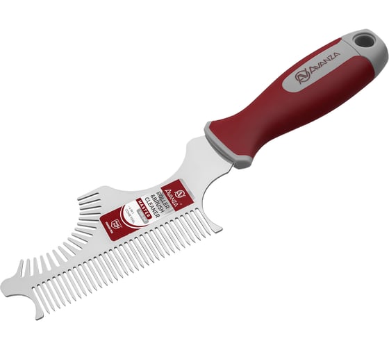 Изображение товара Шпатель-гребень Avanza для очистки валиков и кистей, 4-в-1 VS11-041