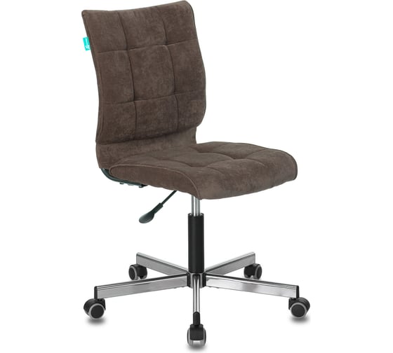 Изображение товара Компьютерное кресло Бюрократ CH-330M темно-коричневый велюр крестовина металл CH-330M/LT-10
