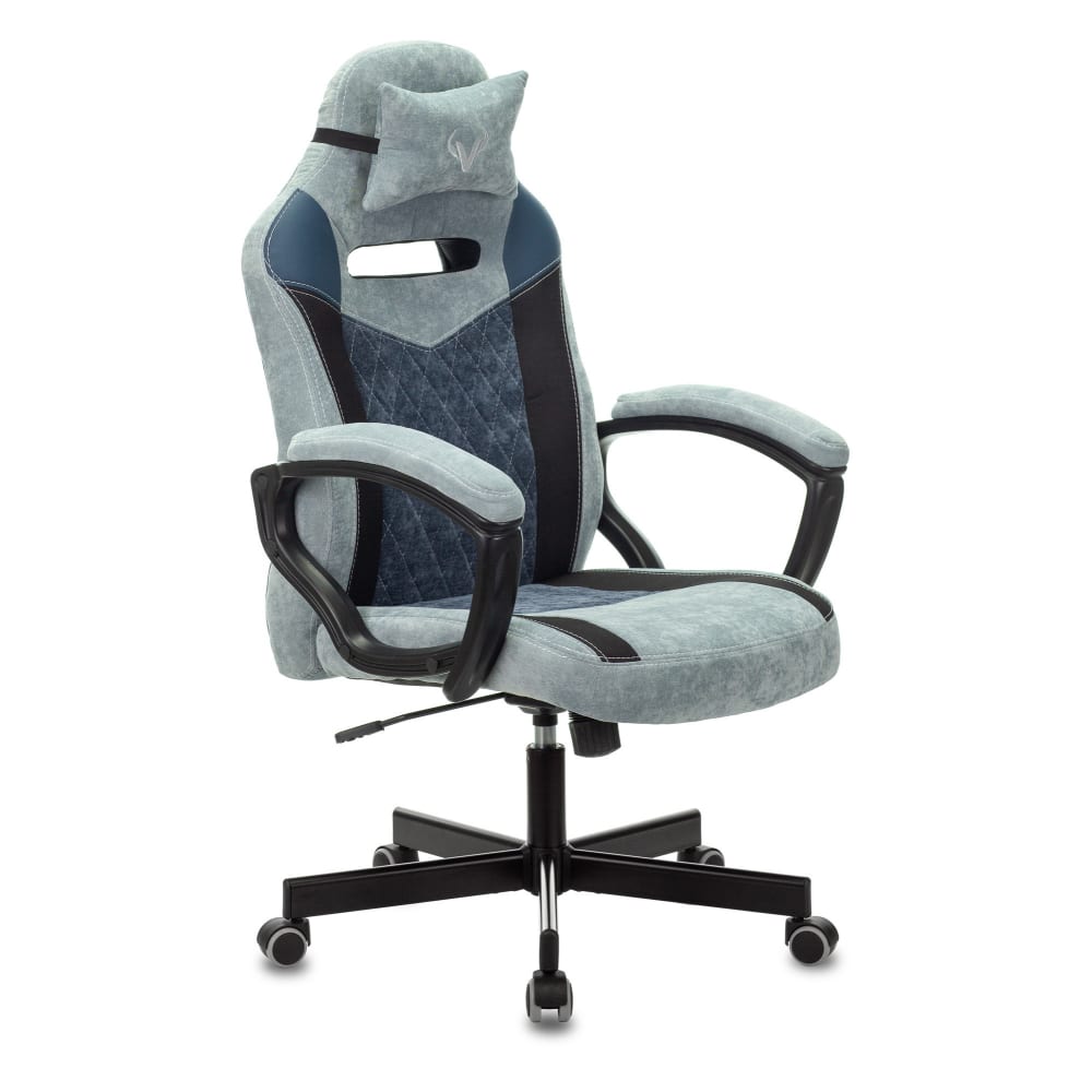 Игровое компьютерное кресло ZOMBIE кресло игровое zombie hero серый текстиль эко кожа крестов пластик