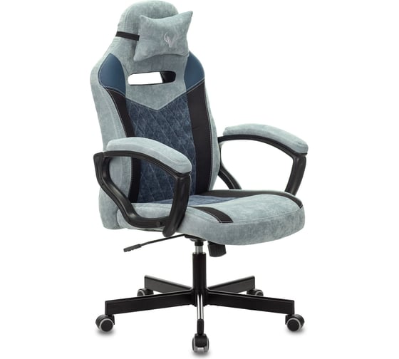 Изображение товара Игровое компьютерное кресло ZOMBIE VIKING 6 KNIGHT синий текстиль/экокожа VIKING 6 KNIGHT BL