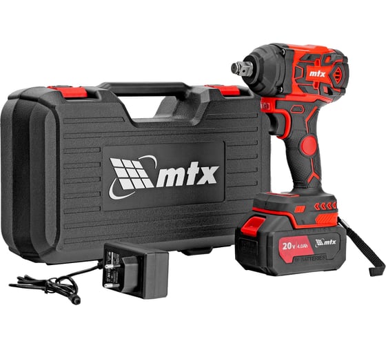 Изображение товара Гайковерт ударный аккумуляторный MTX бесщет. CIWU-BL-20-600, Li-Ion, 20 В// 26585