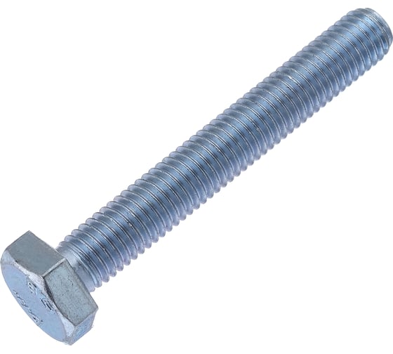 Изображение товара Болт Стройметиз М 8x120x120 DIN 933 цинк (уп.25 кг) 0108124