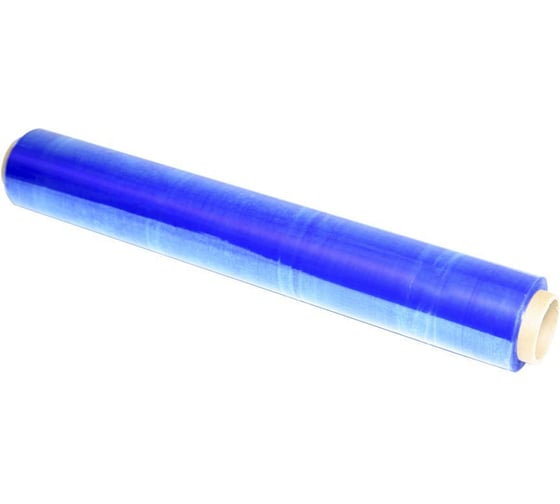 Изображение товара Стрейч пленка ДМД-Упак вторичная синяя ролик 500мм/25мкм/1,5кг 2017106