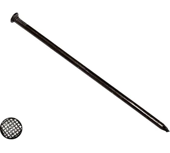 Изображение товара Гвозди строительные КРЕП-КОМП 1.2x20 черные ГОСТ 4028-63 5кг А51001202000503