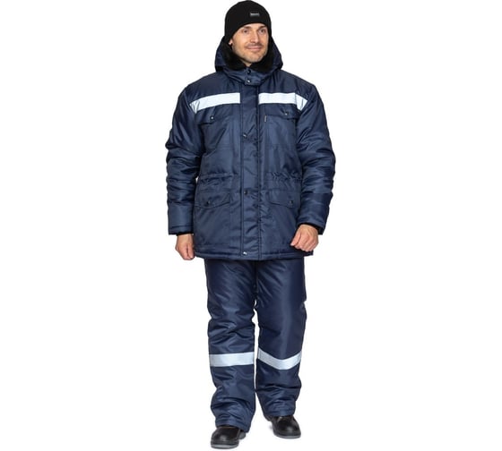 Изображение товара Костюм мужской утепленный Прабо Мастер 1 синий 104-108/170-176 35642