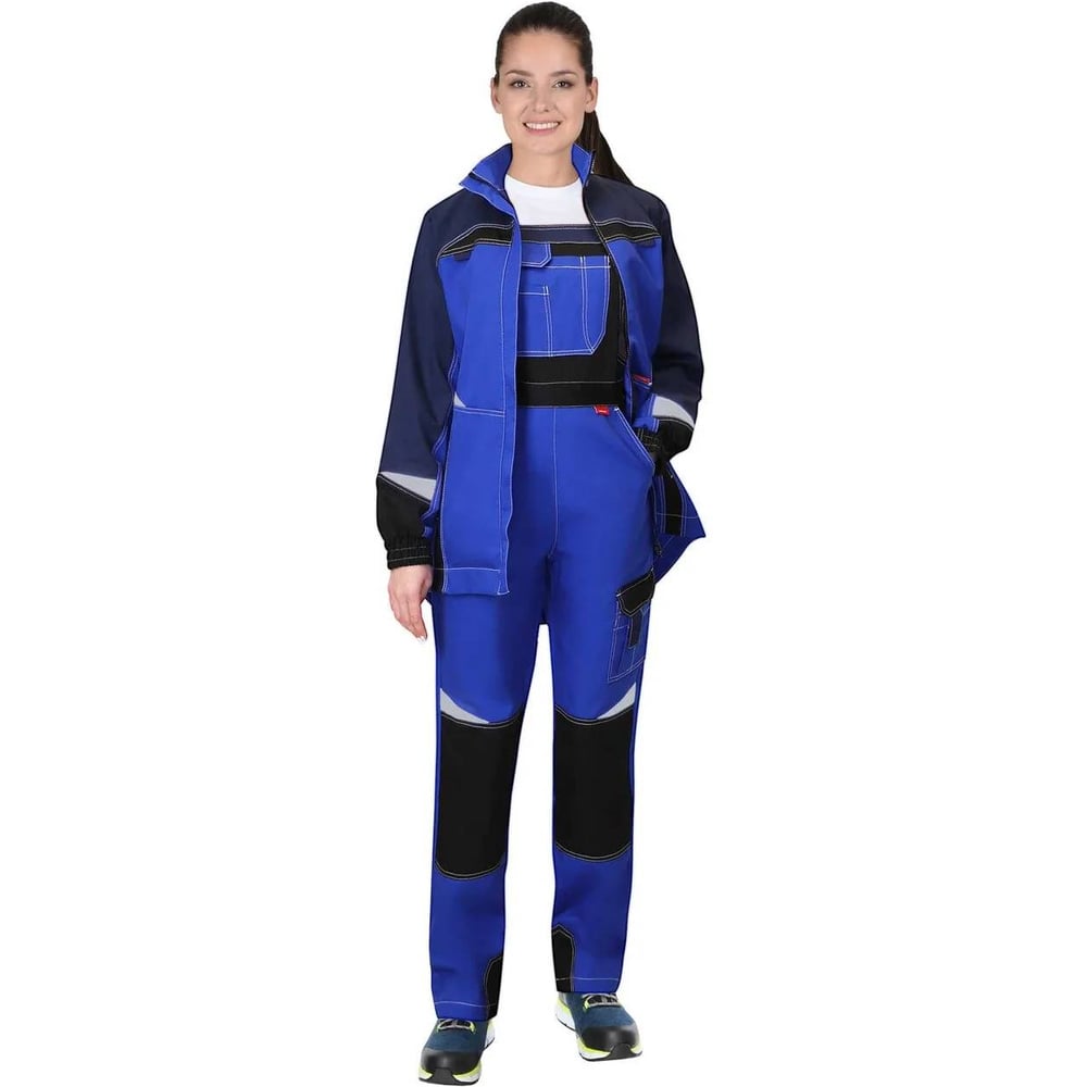 Изображение товара Женский рабочий костюм Сириус Фаворит-Мега-К василькового цвета