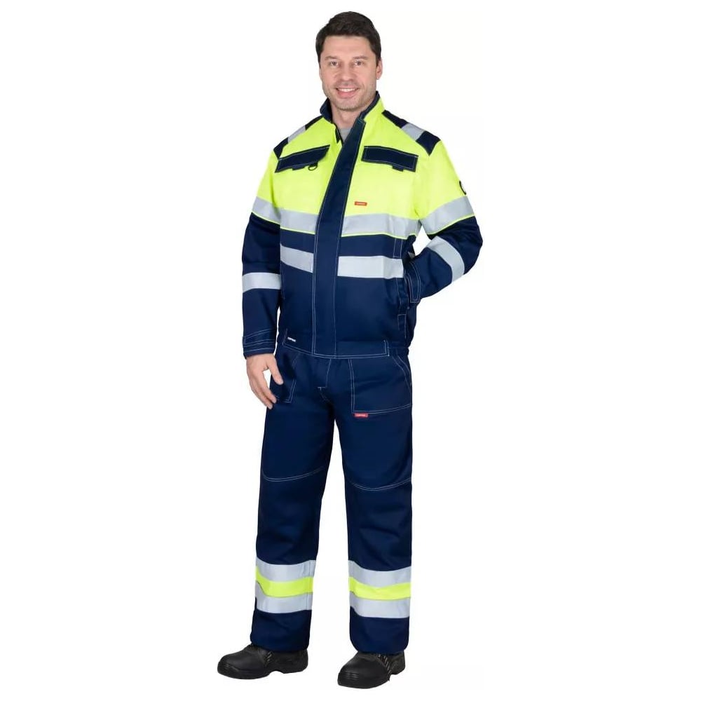 Изображение товара Костюм СИРИУС Навигатор-2Р мужской водоотталкивающий с светоотражающими полосами