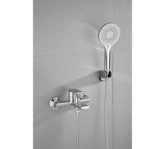 Изображение товара Смеситель для ванны BELZ короткий излив, латунь, хром B60679