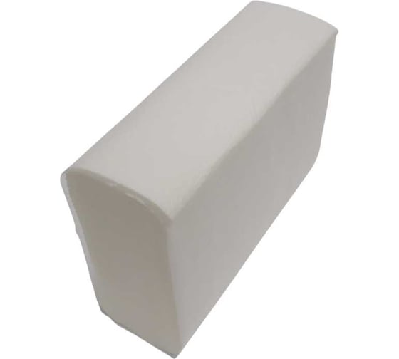 Изображение товара Полотенца листовые КЛИВЕР Z-сложения,1сл., цвет белый, 200л/пач, 20пачек 1029133