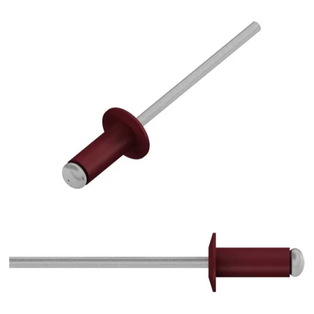 Изображение товара Заклепка вытяжная BlackWeld 4,8x10 RAL3005 винно-красный 145101