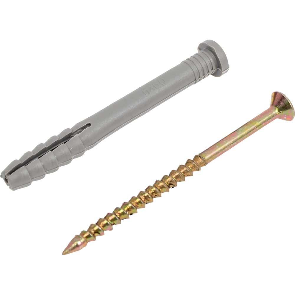 Изображение товара Дюбель-гвоздь SWFS 6L60 4 шт. оцинкованная сталь пластик