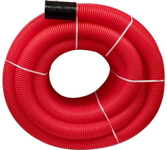 Изображение товара Gigant Труба гофрированная двустенная ПНД гибкая красная D110 с зондом 50м 801110GI