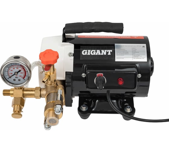 Изображение товара Электрический опрессовочный насос Gigant 60 бар 250 Вт 3 л/мин GPTP-60-3