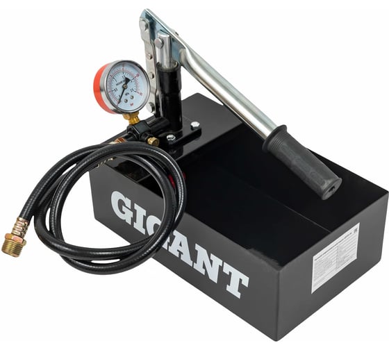Изображение товара Ручной опрессовочный насос Gigant 10 бар GPTP-10
