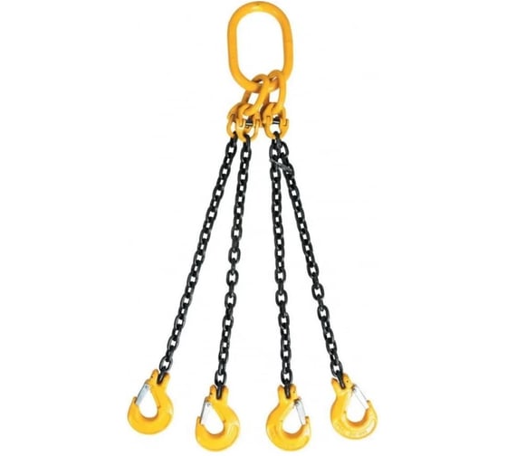 Изображение товара Строп цепной четырехветвевой GPR ООО ГРУЗОПОДЪЕМНЫЕ РЕШЕНИЯ4СЦ 17тн/7м 4631171104363