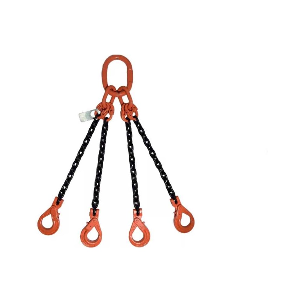 Изображение товара Строп цепной четырехветвевой GPR 11,2тн 2м с самозапирающимися крюками