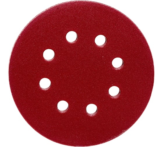 Изображение товара Круг абразивный ООО ПКФ Сварком 125 мм, P320, 8 отверстий, 10шт k00015330