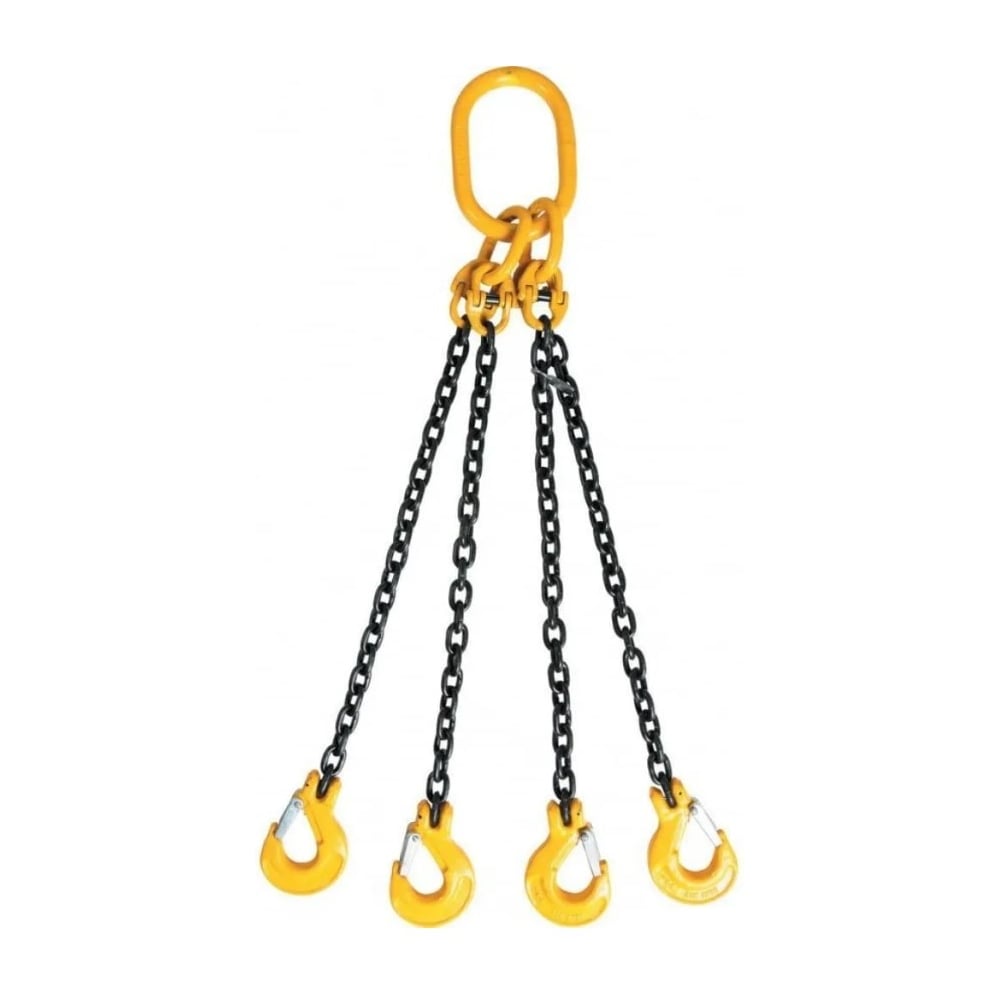 Изображение товара Строп цепной четырехветвевой GPR 17тн/4,5м с крюками
