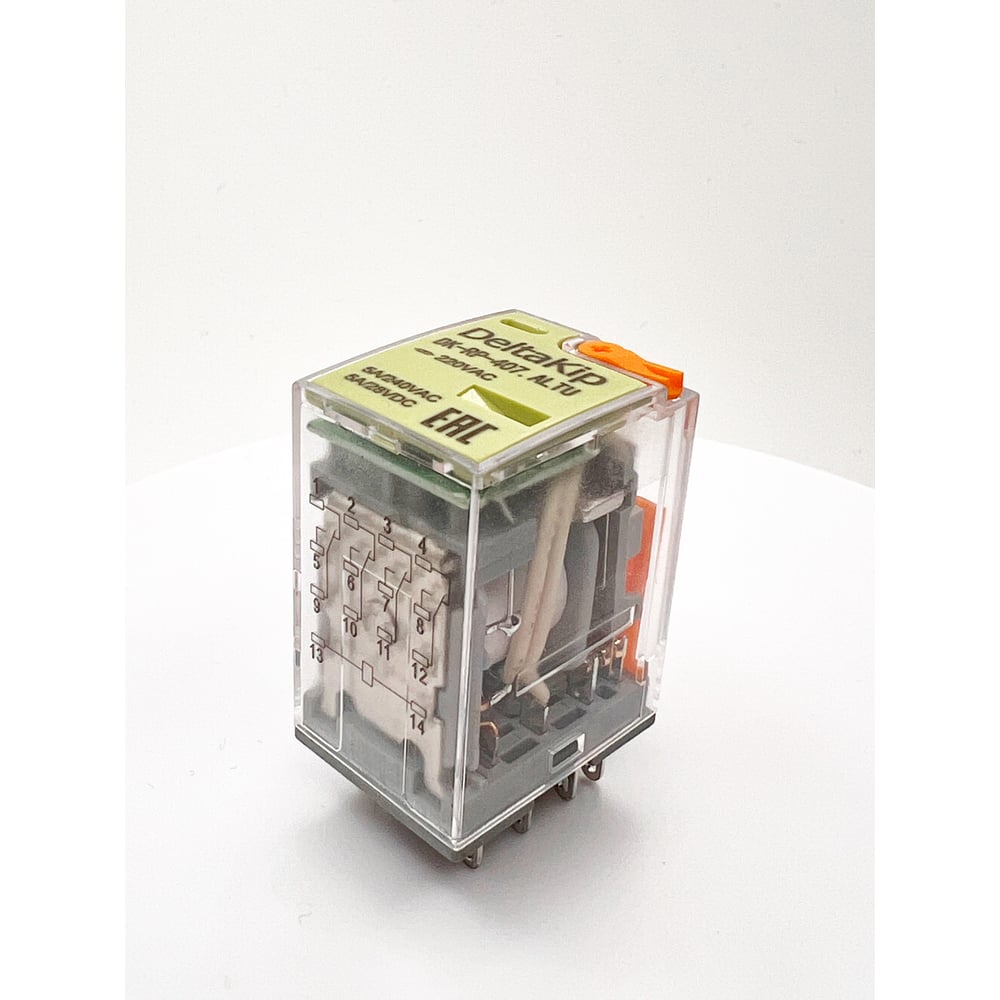 Изображение товара Промежуточное реле DELTAKIP DK-RP серии с 4 контактами 220В AC