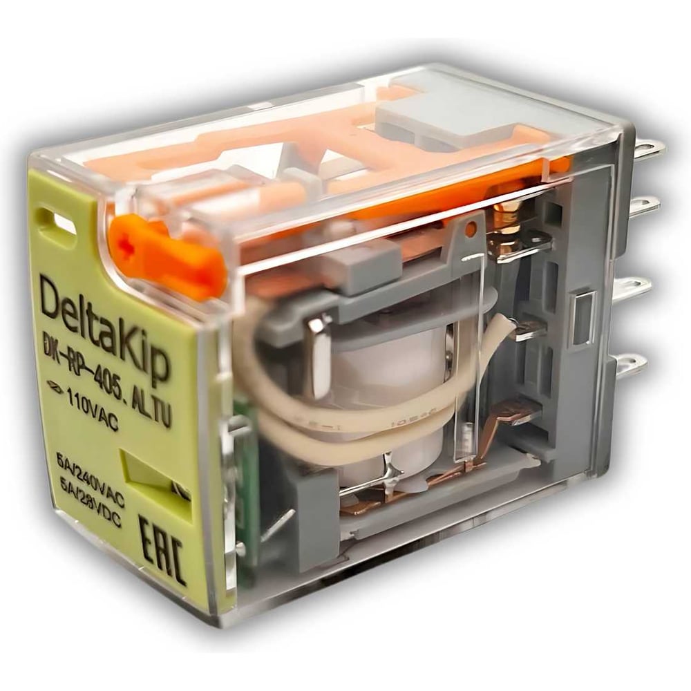 Изображение товара Промежуточное реле DELTAKIP DK-RP 4 конт. 110V AC 5A