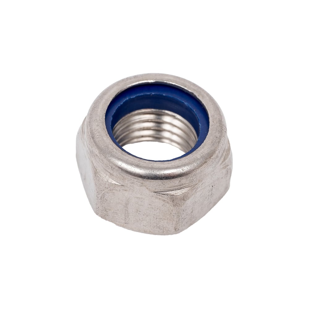 Изображение товара Гайка с контрящим кольцом КРЕП-КОМП М16 из нержавеющей стали DIN 985