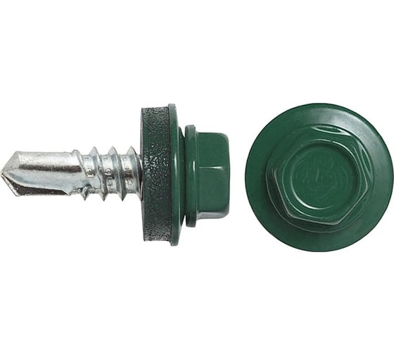 Изображение товара Кровельный саморез SWFS RAL-6005 ZP 4,8х35, 250 шт. тов-048435