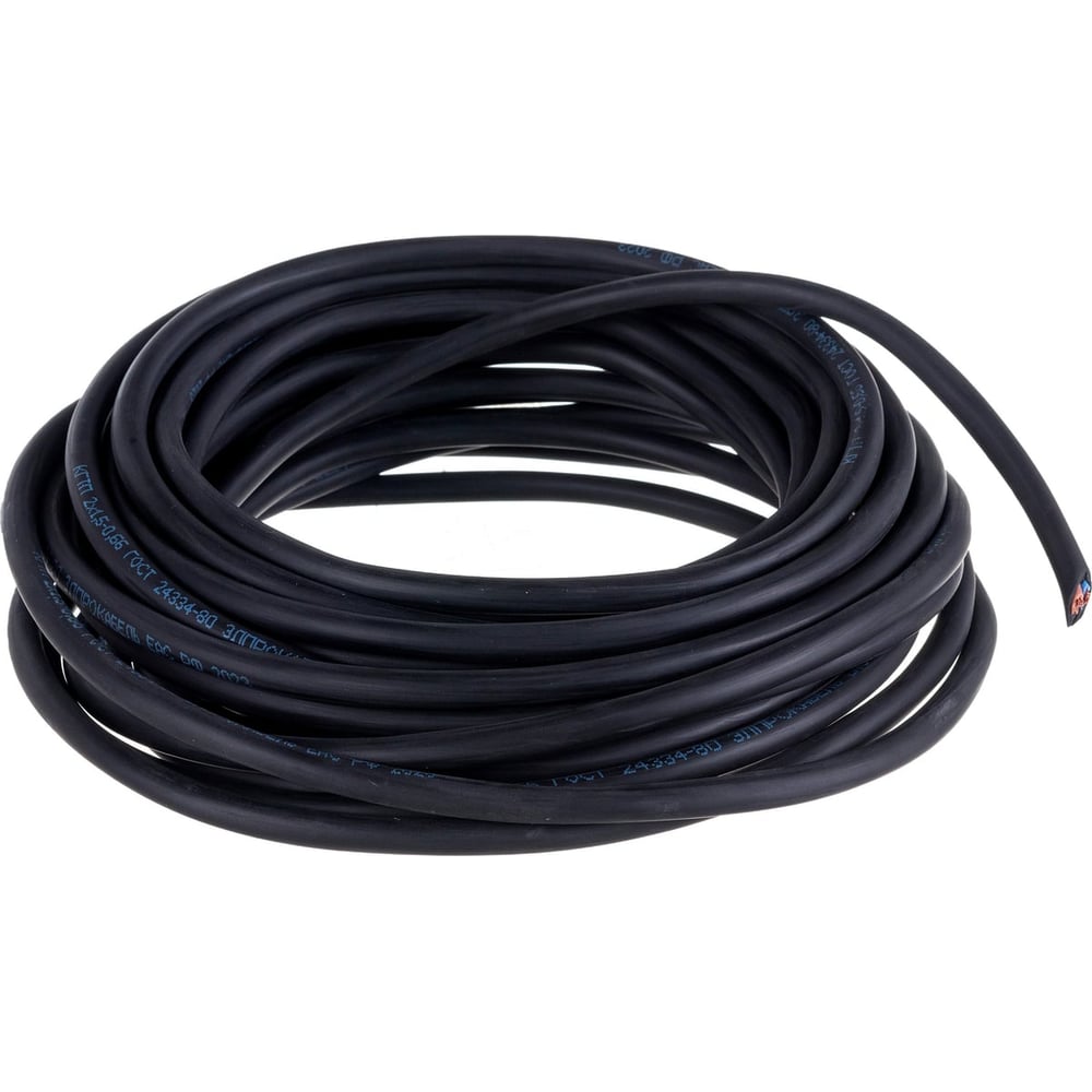 Изображение товара Кабель гибкий КГтп 2x0.75 мм2 10м БУРЕВЕСТНИК BOZ90137L10