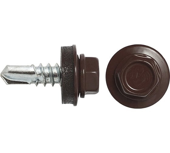 Изображение товара Кровельный саморез SWFS RAL-8017 ZP 4,8х28, 250 шт. тов-046981