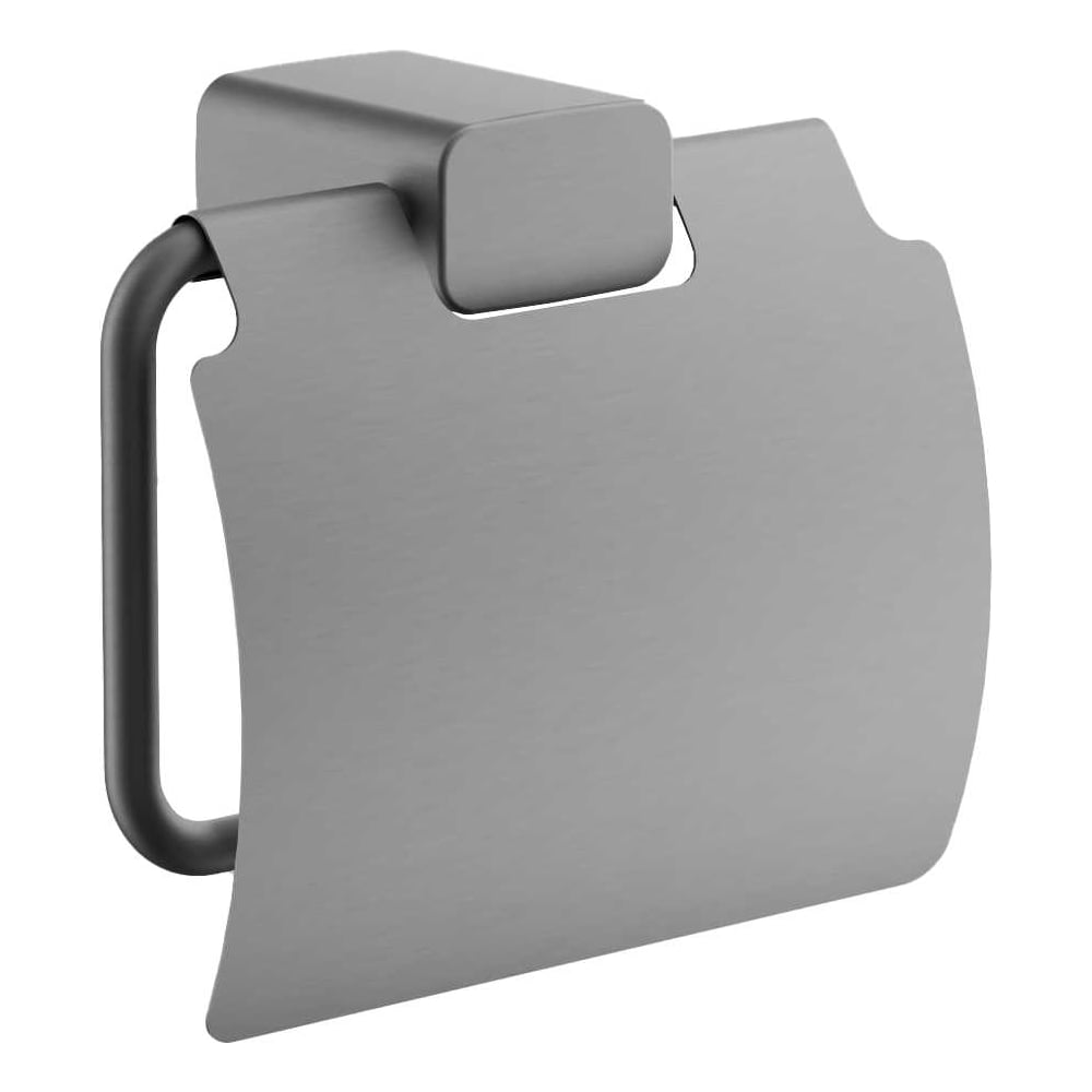 Изображение товара Держатель для туалетной бумаги BELZ из нержавеющей стали с крышкой серия B907