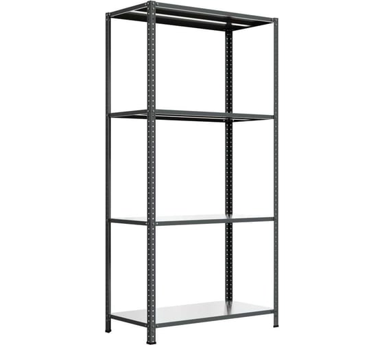 Изображение товара Стеллаж IRONMEBEL Urban 2000x1000x500 мм. 4 полки M-ST100x50x100x200x4RAL7015