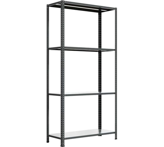 Изображение товара Стеллаж IRONMEBEL Urban 2000x1000x400 мм. 4 полки M-STC100x40x100x200x4RAL7015