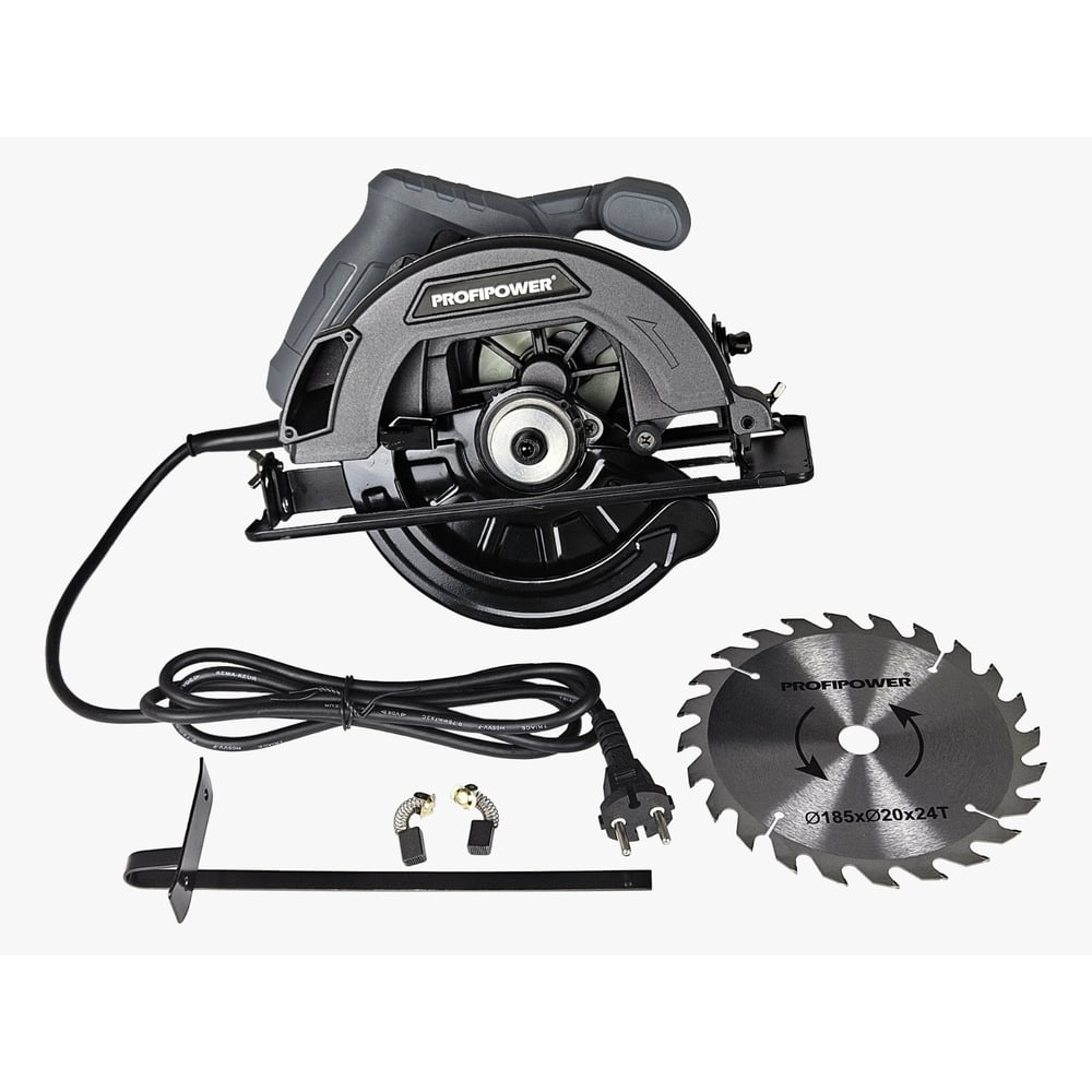 Изображение товара Циркулярная пила Profipower ДП-185 1400 Вт для деревянных материалов профессиональная