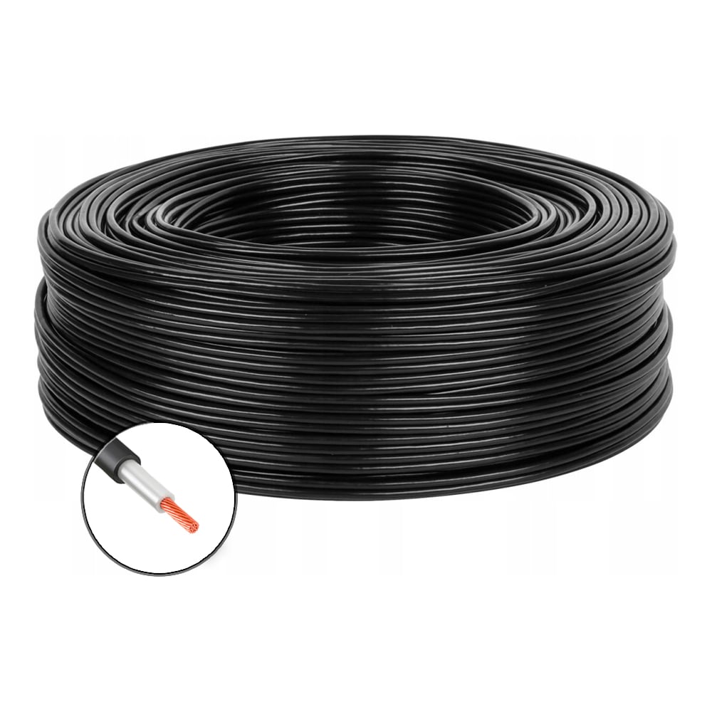 Изображение товара Провод водопогружной БУРЕВЕСТНИК впп 1x6 мм2 (1м)