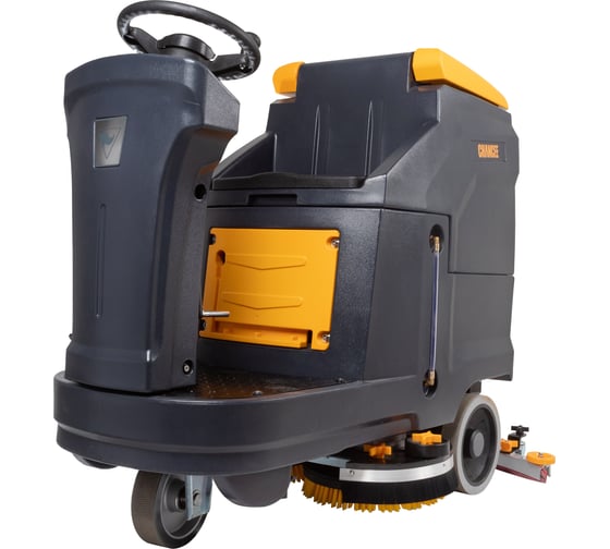 Изображение товара Поломоечная машина с местом оператора CHANCEE K70 Double brush с литиевым АКБ 105 а/ч K70-li105
