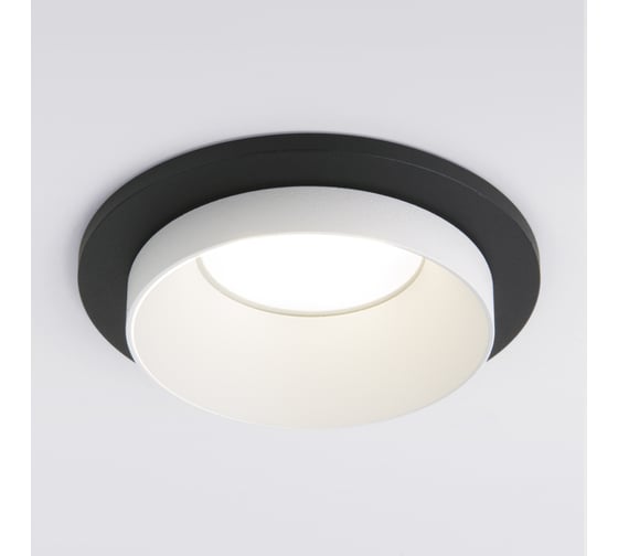 Изображение товара Встраиваемый светильник Elektrostandard 114 MR16, белый, черный a053344