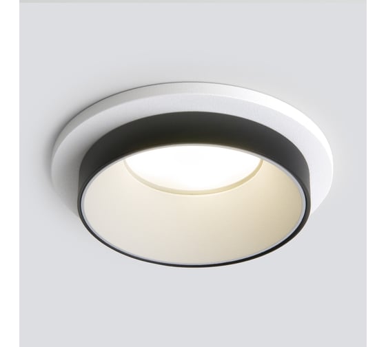Изображение товара Встраиваемый светильник Elektrostandard 113 MR16, белый, черный a053342