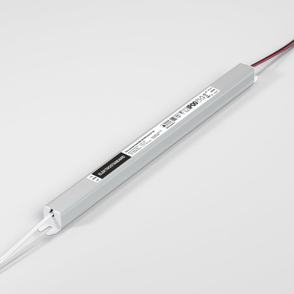 Изображение товара Блок питания Elektrostandard LST 15A, 60W, 24V, для светодиодных лент