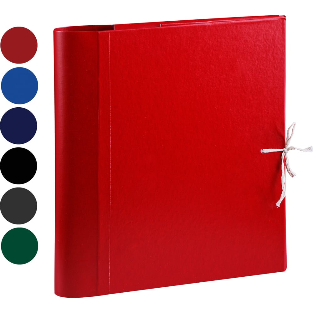 Изображение товара Архивная папка с мягкими клапанами OfficeSpace, 120 мм корешок, красная