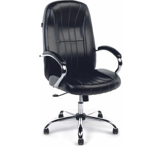 Изображение товара Кресло руководителя Бюрократ T-898SL черный искусственная кожа крестовина хром T-898SL/BLACK