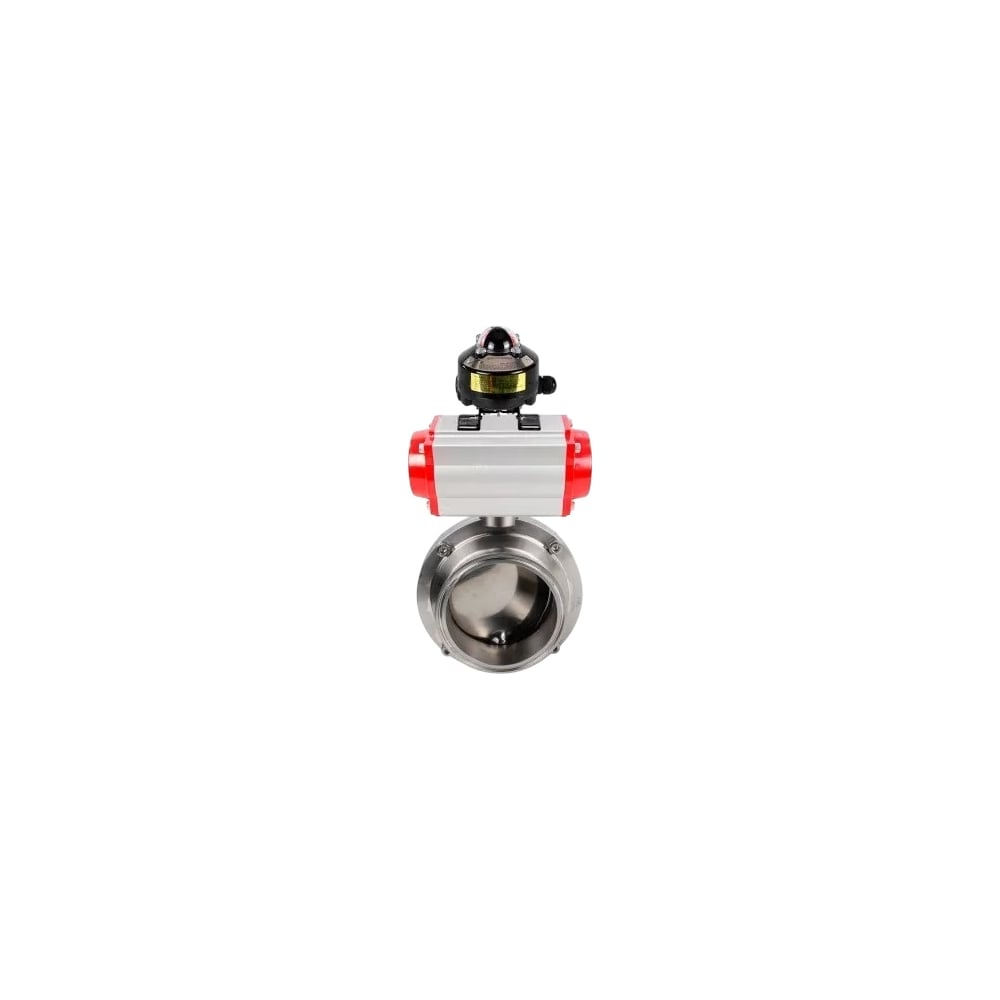 Затвор clamp DN.ru 304-304-EPDM-2W-C-H Ду32 Ру10 пищевая нерж.сталь,пневмопривод, БКВ D050-74277