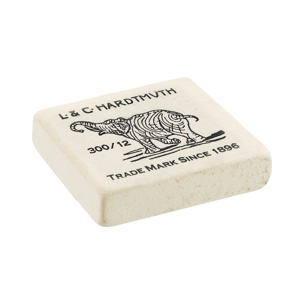 Изображение товара Классический комбинированный ластик Koh-I-Noor Elephant 12 шт натуральный каучук